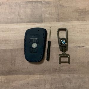 BMW Key fob Cover Compatible with BMW 1 3 4 5 6 7 Series X3 X4 M5 M6 GT3